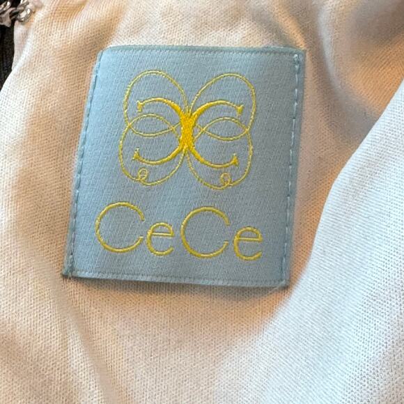 CECE All-Over Multicolor Black Gold Silver Sequin Mini Sheath Dress Women’s M - Picture 5 of 9